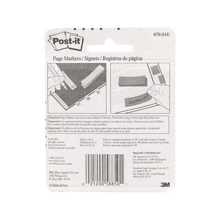 POST-IT Pge Mk 670-5AU Jpr Pack of 5 Box of 6