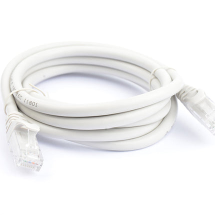 8WARE Cat6a UTP Ethernet Cable 2m Snagless Grey