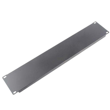 LDR 2U 19' Blanking Panel - Rack Mountable 19' - Black Metal Construction