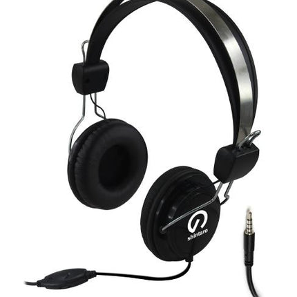 Shintaro Stereo Headset With Inline Microphone Single Combo 3.5mm Jack