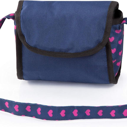 Baby Doll City Star Pram in Polka Dots, Blue and Pink