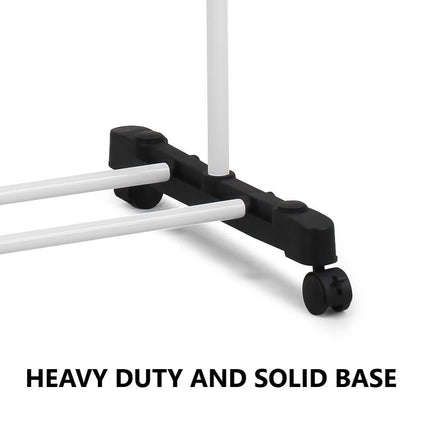 CARLA HOME Folding 3 Tier Clothes Laundry Drying Rack with Stainless Steel Tubes for Indoor & Outdoor Home