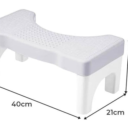 CARLA HOME Toilet Poop Stool Squat Adult for Easy Pooping for Bathroom Adults and Kids