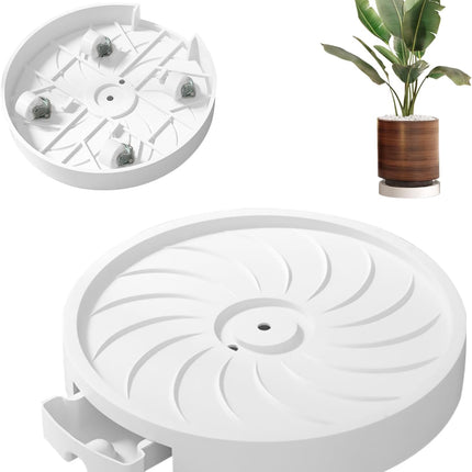 CARLA HOME Rolling Plant Stand with 360° Wheels for Indoor Pots (26 cm)