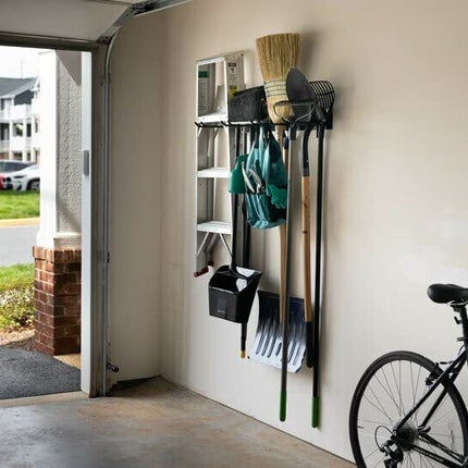 Wall Mounted Tool Rack Heavy Duty Garage Organizer