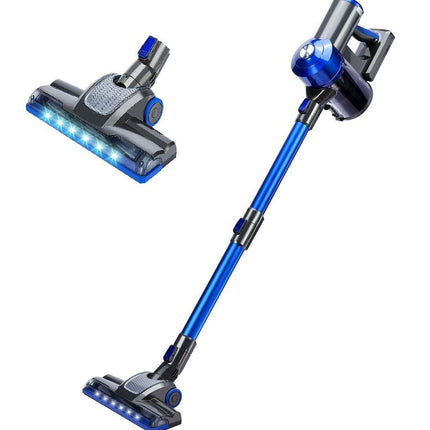Enigma V8 22.2v Cordless Stick Vacuum Cleaner Blue + Toolkit
