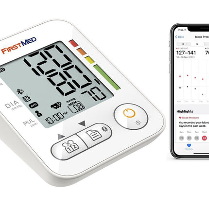 Bluetooth Blood Pressure Monitor, Auto Digital, 22-32cm Cuff