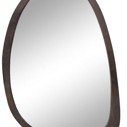 Antique Wooden Wall Mirror HD Odd Shaped Home D�cor 50x70cm