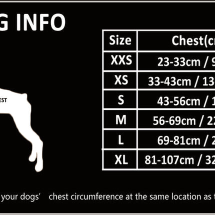 Whinhyepet Harness Black XL