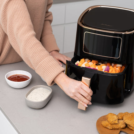 7L Digital Air Fryer (Black) 1700W, 200C, 8 Cooking Settings