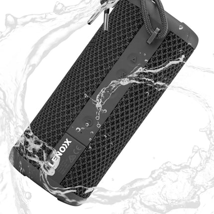 IPX7 Waterproof & Portable Wireless Streaming Speaker (Black) 10W, 360 Audio