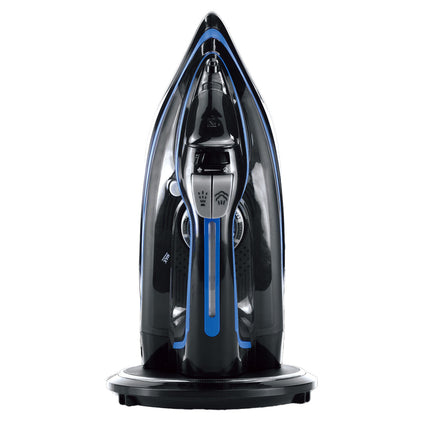 Cordless Steam Iron w/ Ceramic Soleplate, 360 degree Charging Base, Self-Cleaning