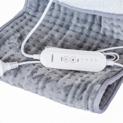 Plush flannel fleece Foot Warmer with 4 Temperature Settings