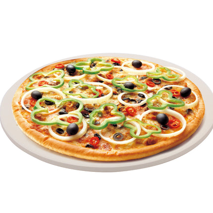 Heat-Resistant BBQ Pizza Stone - 33cm