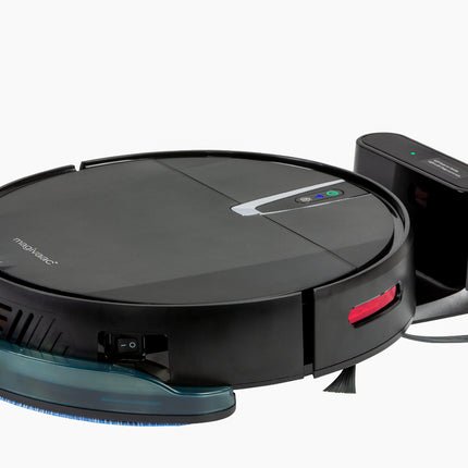 Smart Robot Vacuum Cleaner w/ 3-in-1 HEPA & Mopping Pad (Black)