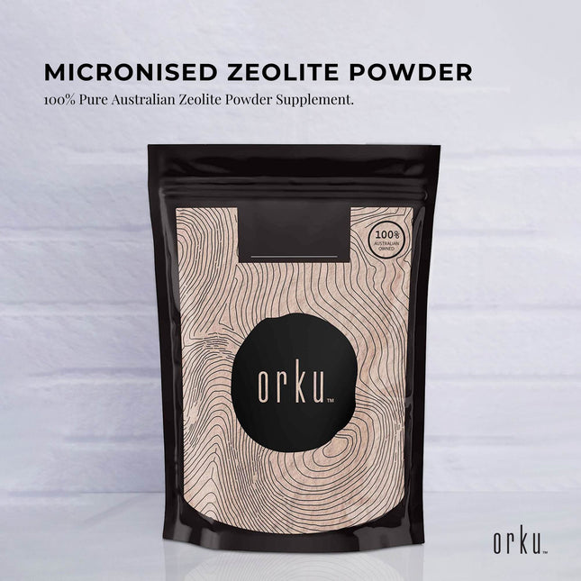 400g Pure Micronised Zeolite Powder Mineral - Micronized Volcamin