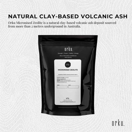 2Kg Pure Micronised Zeolite Powder Mineral - Micronized Volcamin Clinoptilolite