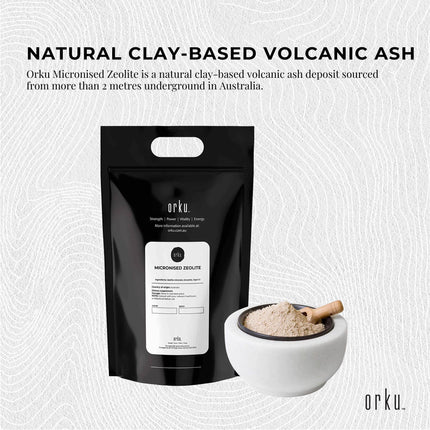 5Kg Pure Micronised Zeolite Powder Mineral - Micronized Volcamin Clinoptilolite