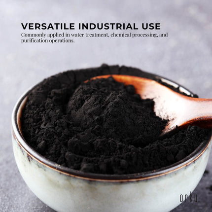 Orku 50g Activated Carbon Powder Coconut Charcoal -  Water Filtration