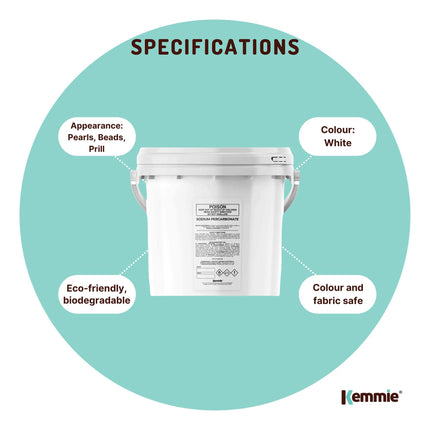 5Kg Sodium Percarbonate Tub - Eco Laundry Cleaner Brew Sanitiser Oxygen Bleach