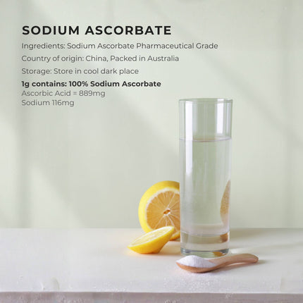 Orku 20Kg Sodium Ascorbate - High Purity Soluble Crystalline Powder Ingredient