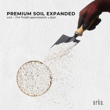 100L Organic Perlite Coarse Premium Soil Expanded Medium Plants Hydroponics Bulk