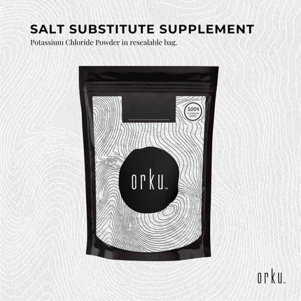 1Kg Potassium Chloride Powder - Pure E508 Food Grade Salt Substitute Replacer
