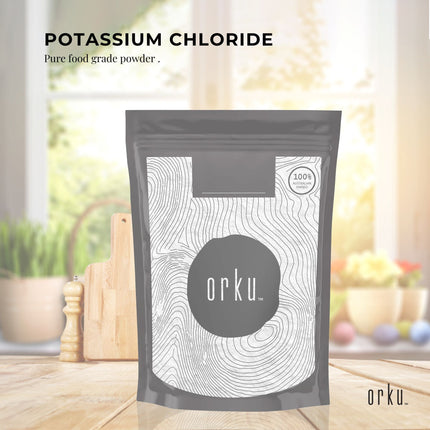 2Kg Potassium Chloride Powder - Pure E508 Food Grade Salt Substitute Replacer