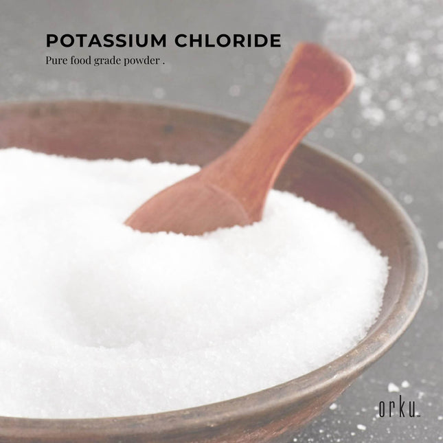 1.3Kg Potassium Chloride Powder Tub - Pure KCL E508 Food Grade Replacer