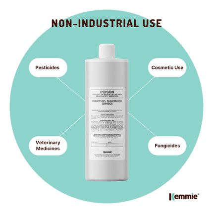 500ml DMSO Liquid 99.9% Pure Pharmaceutical Dimethyl Sulfoxide Grade Solvent