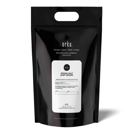 Orku 5Kg Epsom Salt - USP Grade Magnesium Sulfate Body Bath Salts