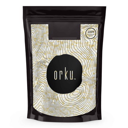 Orku 400g Pure Beeswax Pellets White BP Grade Refined Bead - Candle Cosmetic DIY