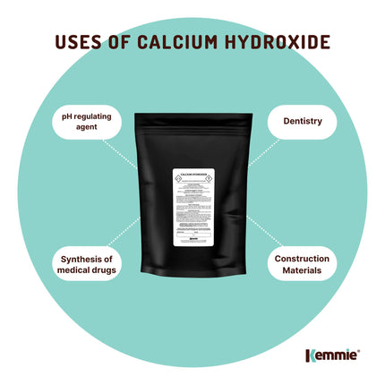 400g Food Grade Calcium Hydroxide Powder - FCC Hydrated Slaked Pickling Lime