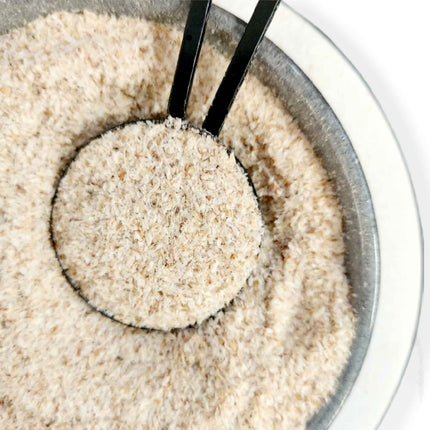 400g Organic Psyllium Husk Tub - Isabgol Ispaghula Natural Fibre Source