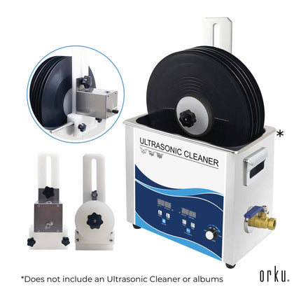 Vinyl Record Cleaning Stand Drying Rack For Ultrasonic Cleaner LP Disc Bracket