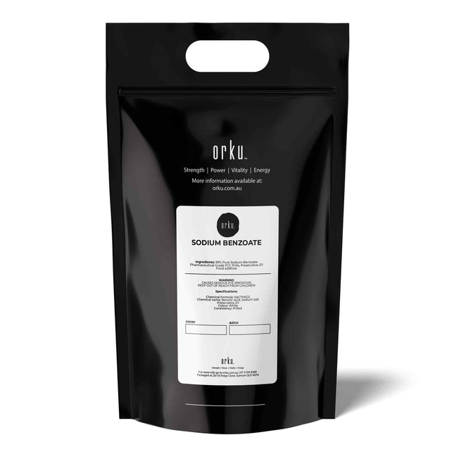 5Kg Orku Sodium Benzoate USP/FCC Grade Prills – E211 Preservative CAS 532-32-1