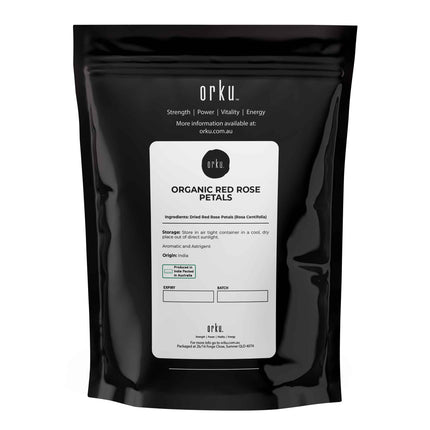 10g Organic Dried Red Rose Petals - Wedding Confetti Rosa Centifolia Flower