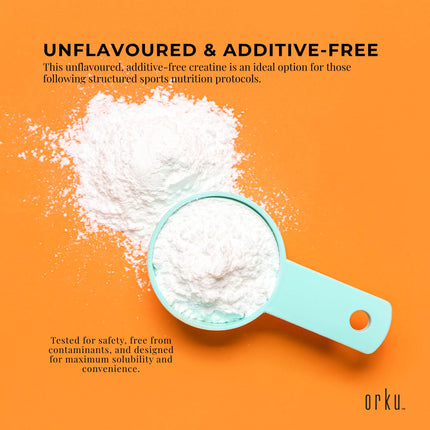Orku 10Kg Creatine Monohydrate Powder – 200 Mesh Micronised | 99.9% Purity