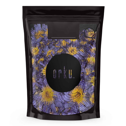 Orku 10g Dried Blue Lotus Flowers - Whole Open Lily Nymphaea Caerulea
