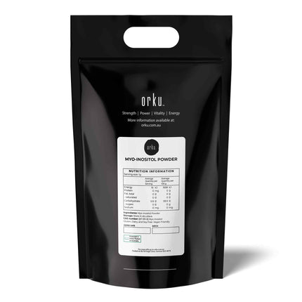 Orku 10Kg Myo Inositol Powder - USP Grade High Purity Unflavoured
