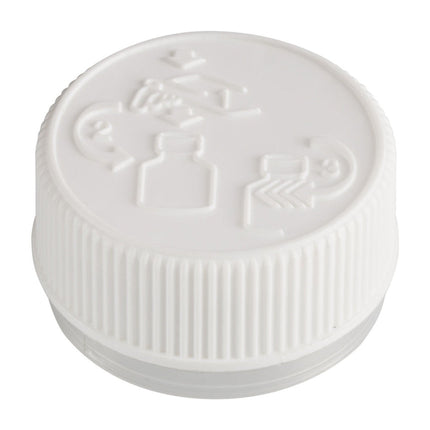 Kitchee 10x Tablet Bottles 90ml + 38mm TamperTel Child Resistant Cap - Round