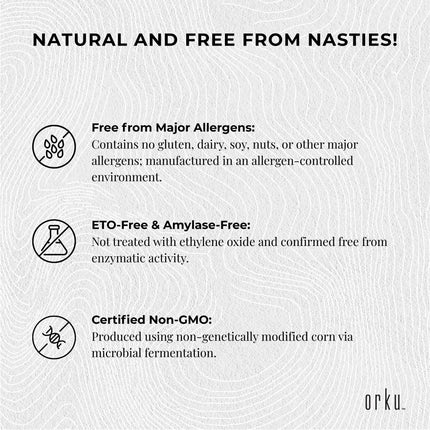 Orku 400g Xanthan Gum Thickener Pure Fine Powder 200 Mesh FCC E415 Food Additive