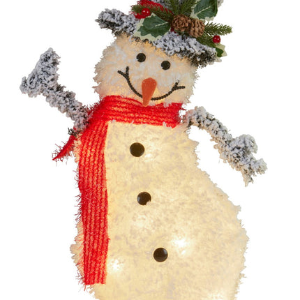 Klika 50cm Christmas Snowman With Lights