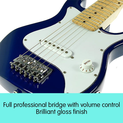 Karrera Electric Childrens Kids Guitar - Blue