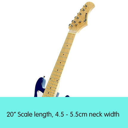 Karrera Electric Childrens Kids Guitar - Blue