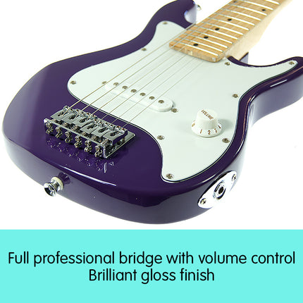 Karrera Electric Childrens Guitar Kids - Purple
