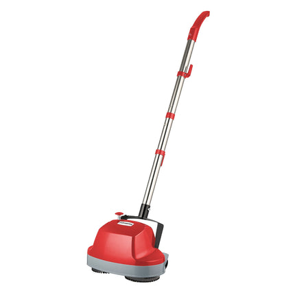 Klika Hauskeeper 5 in 1 Electric 240V Floor Polisher w/ 6M Power Cable Timber Hard Waxer Buffer Cleaner Red