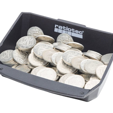 Ratiotec Digital Coin Note Money Counter Currency Scales Australian Notes Portable - Made In Germany