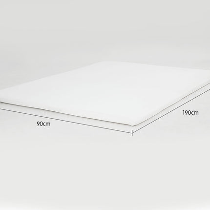 Laura Hill High Density Mattress Foam Topper 7cm- Single Size Bed