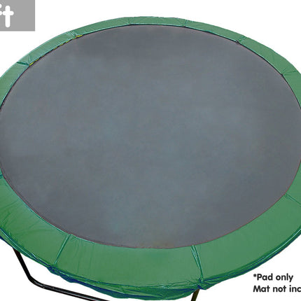 Kahuna 8ft Trampoline Replacement Spring Pad Round Cover - Green
